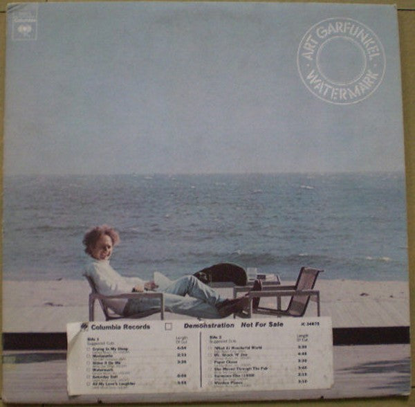 Art Garfunkel : Watermark (LP, Album, Promo)