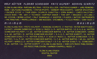 Kraftwerk : Minimum-Maximum (2xCD, Album, Eng)