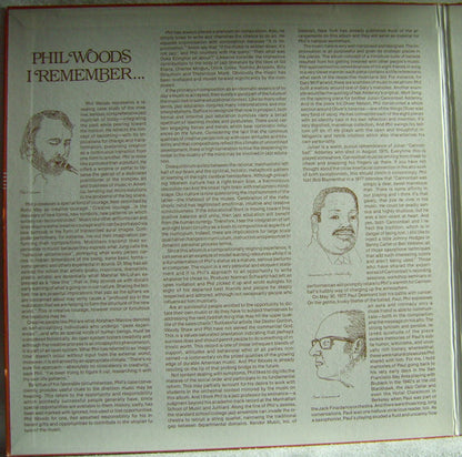 Phil Woods : I Remember... (LP, Album, Gat)