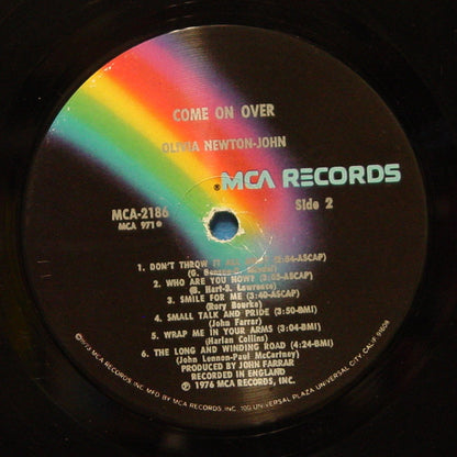 Olivia Newton-John : Come On Over (LP, Album, Glo)