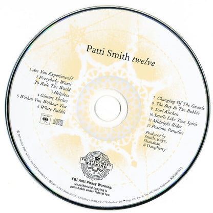 Patti Smith : Twelve (CD, Album, Dig)
