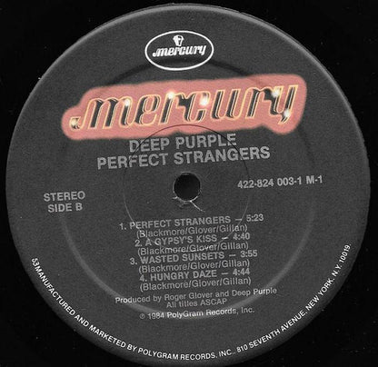 Deep Purple : Perfect Strangers (LP, Album, 53 )