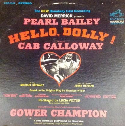 David Merrick (2) Presents Pearl Bailey : Hello, Dolly! - The New Broadway Cast Recording (LP)