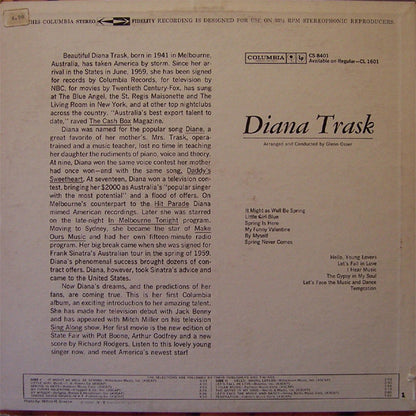Diana Trask : Diana Trask (LP, Album)