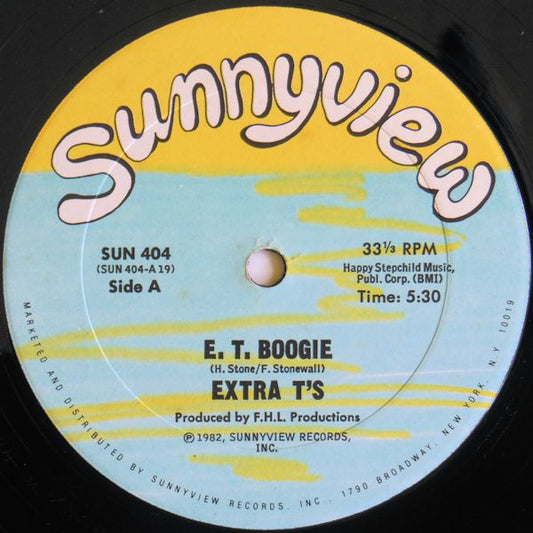 Extra T's : E. T. Boogie (12", Single)