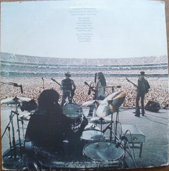 Johnny Winter : Captured Live! (LP, Album, Bla)