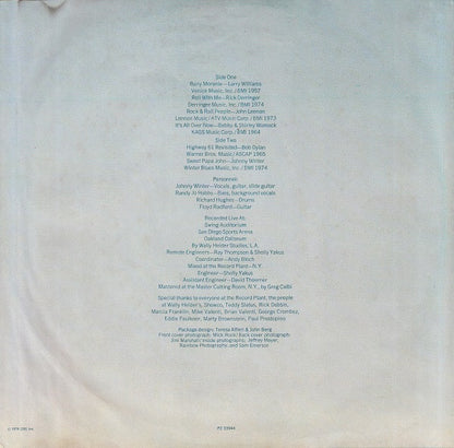 Johnny Winter : Captured Live! (LP, Album, Bla)