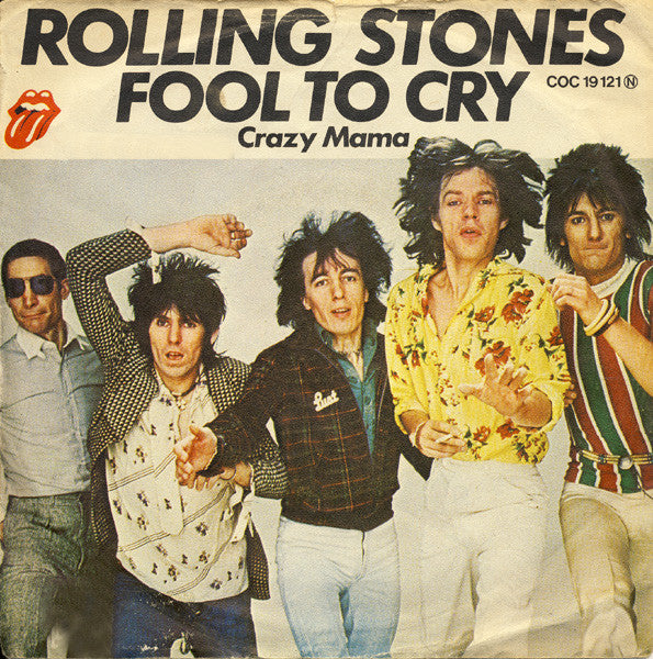 The Rolling Stones : Fool To Cry (7", Single)