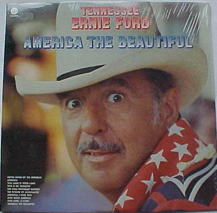 Tennessee Ernie Ford : America The Beautiful (LP, RE, Win)