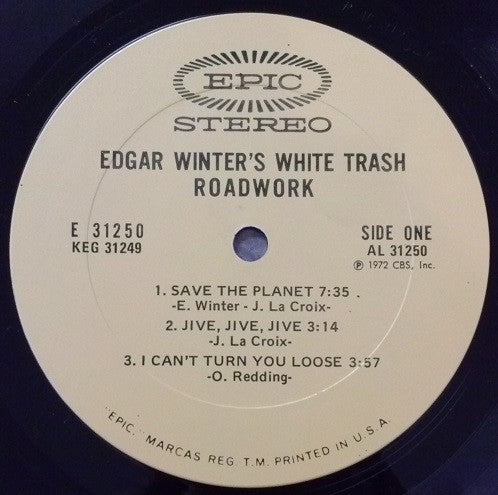 Edgar Winter's White Trash : Roadwork (2xLP, Album)