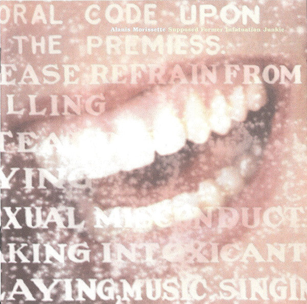 Alanis Morissette : Supposed Former Infatuation Junkie (CD, Album, RP)
