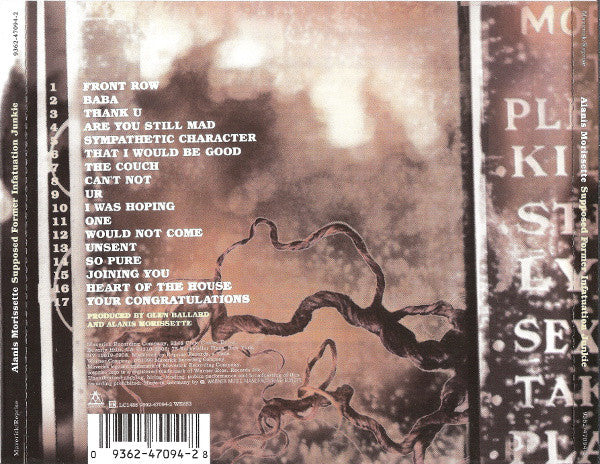 Alanis Morissette : Supposed Former Infatuation Junkie (CD, Album, RP)