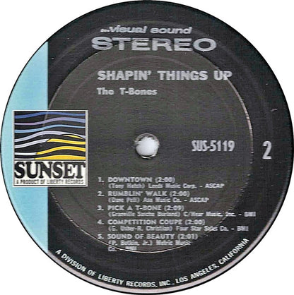 The T-Bones : Shapin' Things Up (LP, Album)