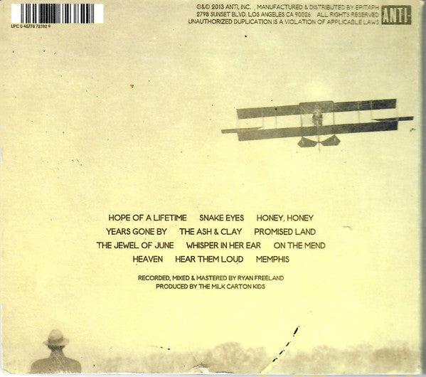 The Milk Carton Kids : The Ash & Clay (CD, Album)