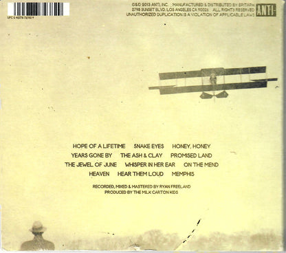 The Milk Carton Kids : The Ash & Clay (CD, Album)
