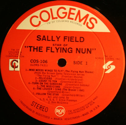Sally Field : Star Of The Flying Nun (LP, Album)