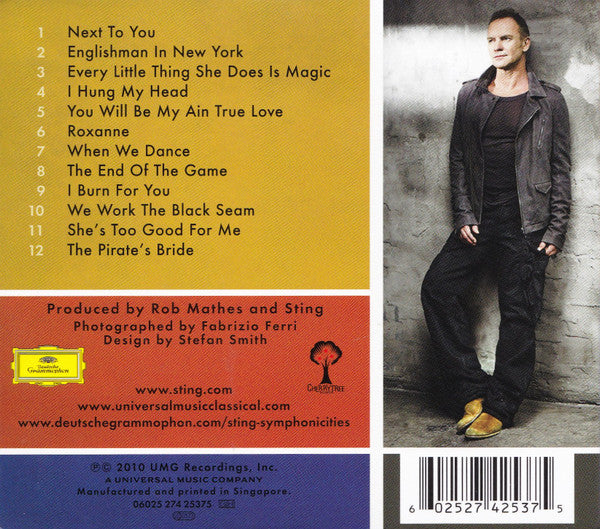 Sting : Symphonicities (CD, Album, Gat)