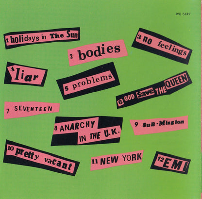 Sex Pistols : Never Mind The Bollocks Here's The Sex Pistols (CD, Album, Club, RE)