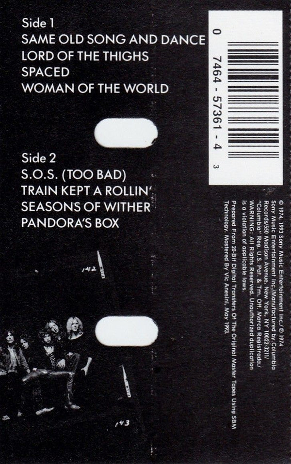 Aerosmith : Get Your Wings (Cass, Album, RE, RM)