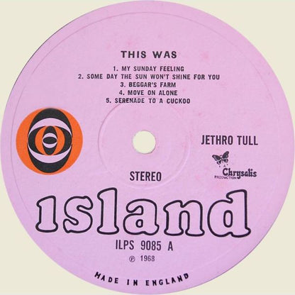 Jethro Tull : This Was (LP, Album, Gat)