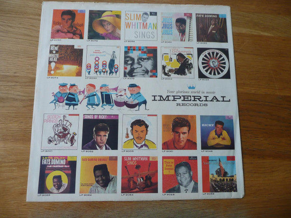 Fats Domino : Rock And Rollin' (LP, Album, Mono, RP)