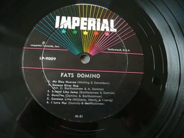 Fats Domino : Rock And Rollin' (LP, Album, Mono, RP)