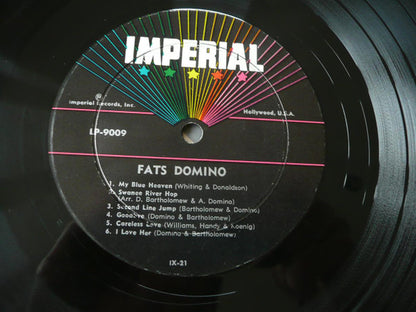 Fats Domino : Rock And Rollin' (LP, Album, Mono, RP)