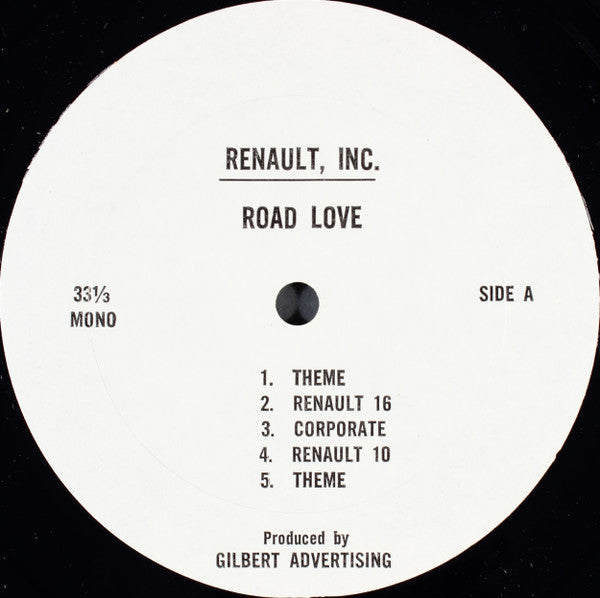 No Artist : Renault - Road Love (LP, Mono)