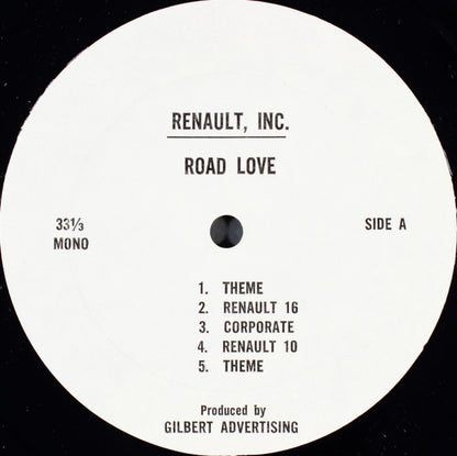 No Artist : Renault - Road Love (LP, Mono)