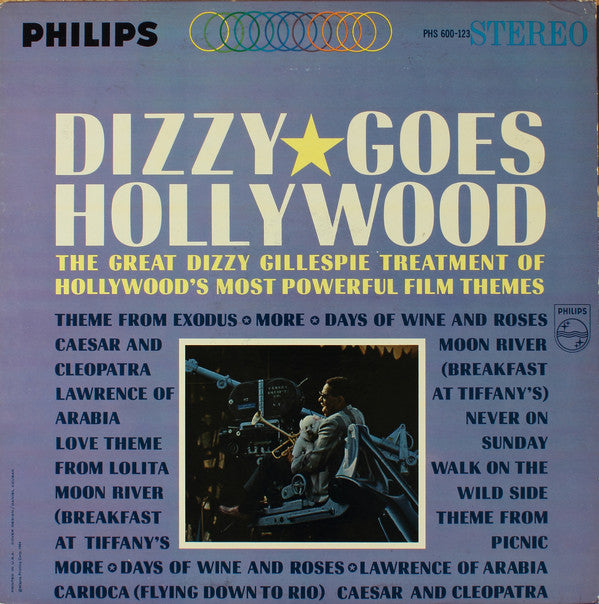 Dizzy Gillespie : Dizzy Goes Hollywood (LP, Album)