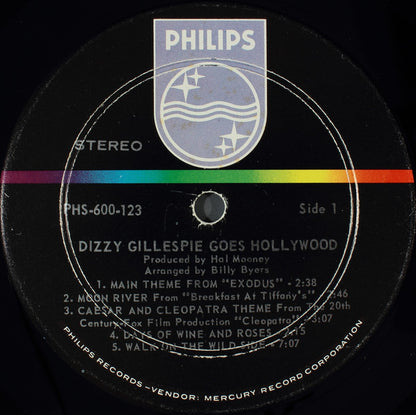 Dizzy Gillespie : Dizzy Goes Hollywood (LP, Album)