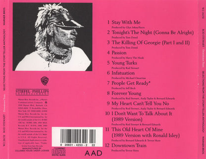 Rod Stewart : Downtown Train (Selections From The Storyteller Anthology) (CD, Comp, Club)