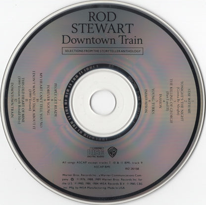 Rod Stewart : Downtown Train (Selections From The Storyteller Anthology) (CD, Comp, Club)