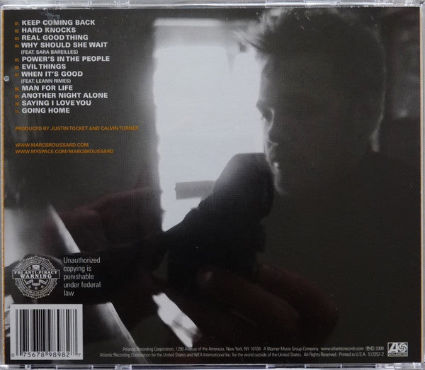 Marc Broussard : Keep Coming Back (CD, Album)