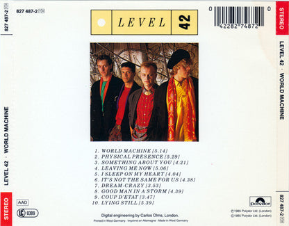 Level 42 : World Machine (CD, Album)