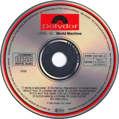 Level 42 : World Machine (CD, Album)