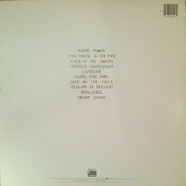 AC/DC : Flick Of The Switch (LP, Album, SP )