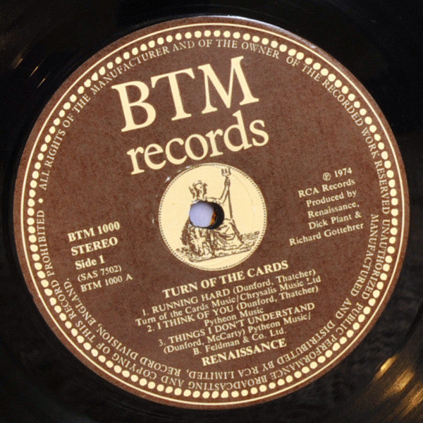 Buy Renaissance : Turn Of The Cards (LP, Album) Online for a great