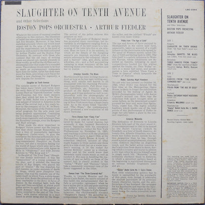The Boston Pops Orchestra .. Arthur Fiedler : Slaughter On Tenth Avenue (LP, Album)