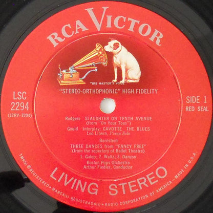 The Boston Pops Orchestra .. Arthur Fiedler : Slaughter On Tenth Avenue (LP, Album)