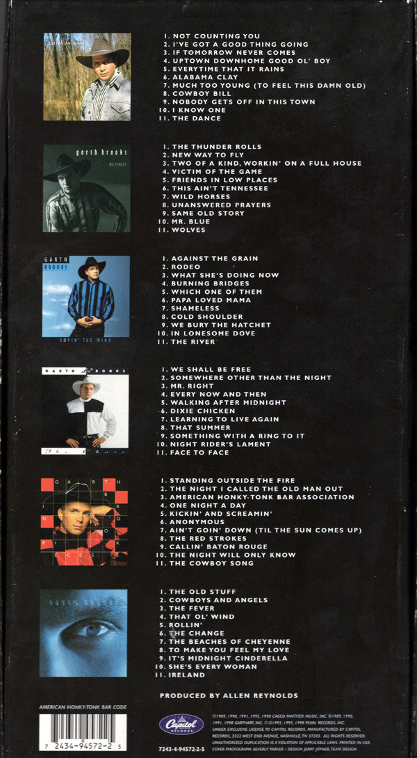 Garth Brooks : The Limited Series (Box, Comp + 6xCD, Album, RE)