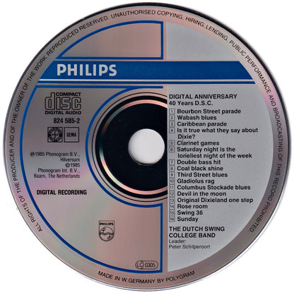 The Dutch Swing College Band : Digital Anniversary - 40 Years D.S.C. (CD, Album)