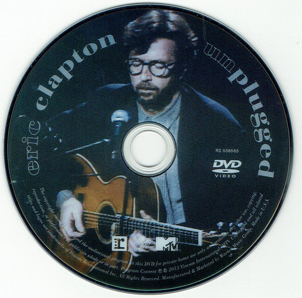 Eric Clapton : Unplugged (CD, Album, RE, RM + CD + DVD-V + Dlx, Dig)