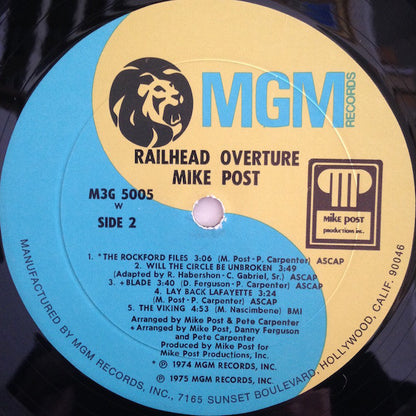 Mike Post : Railhead Overture (LP, Album)