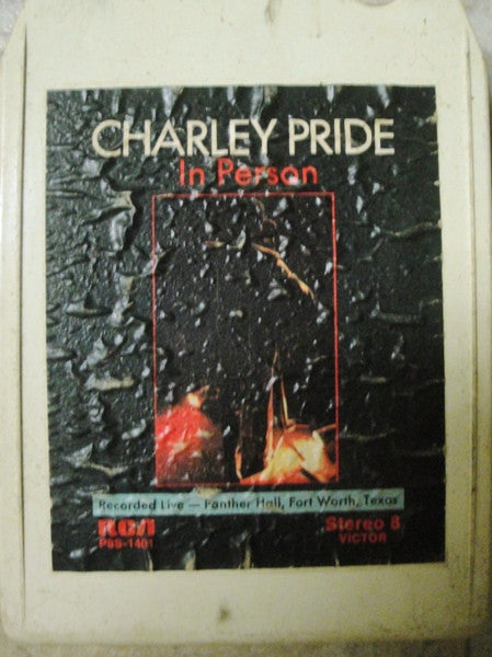 Charley Pride : In Person (8-Trk, Album, RE)