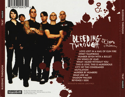 Bleeding Through : This Is Love, This Is Murderous (CD + CD, Enh + Album, Ltd)