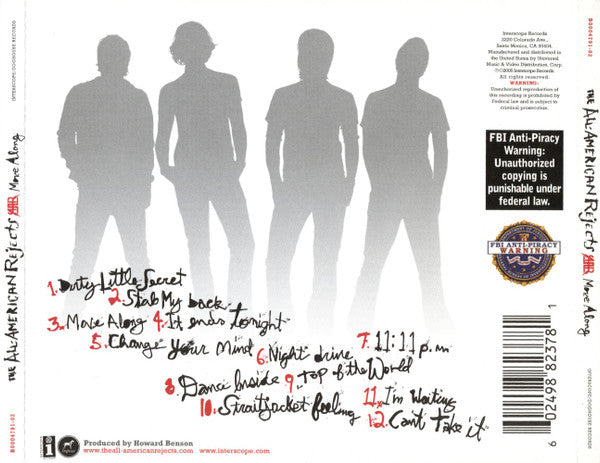 The All-American Rejects : Move Along (CD, Album)