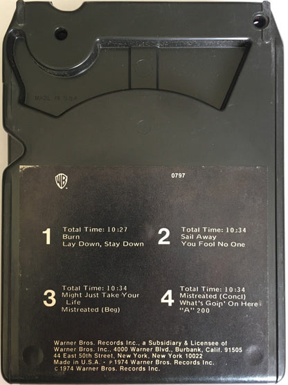 Deep Purple : Burn (8-Trk, Album)