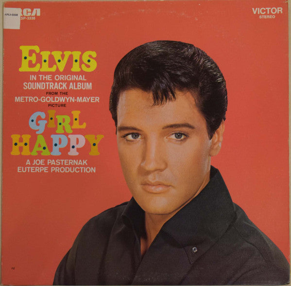 Elvis Presley : Girl Happy (LP, Album, RE)