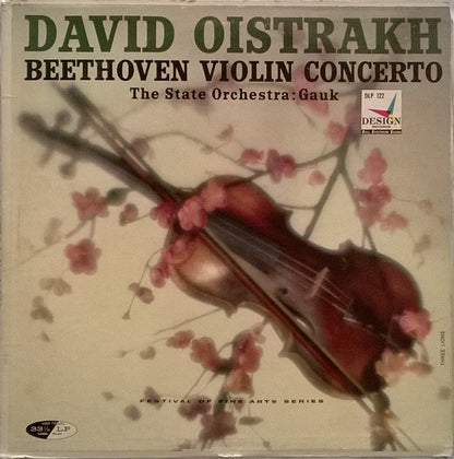 Ludwig van Beethoven, David Oistrach, Russian State Symphony Orchestra, Alexander Gauk : Violin Concerto (LP, Mono)